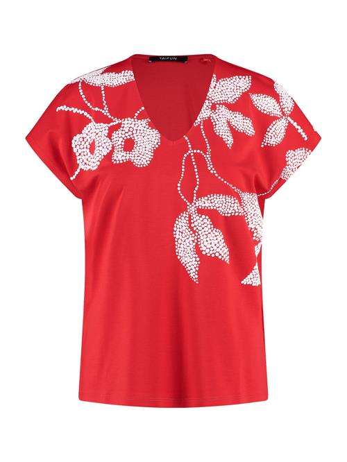 TAIFUN Shirts  rød / hvid