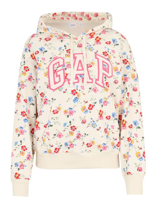 Gap Petite Sweatshirt 'HERITAGE'  lysebeige / blå / lys pink / rød
