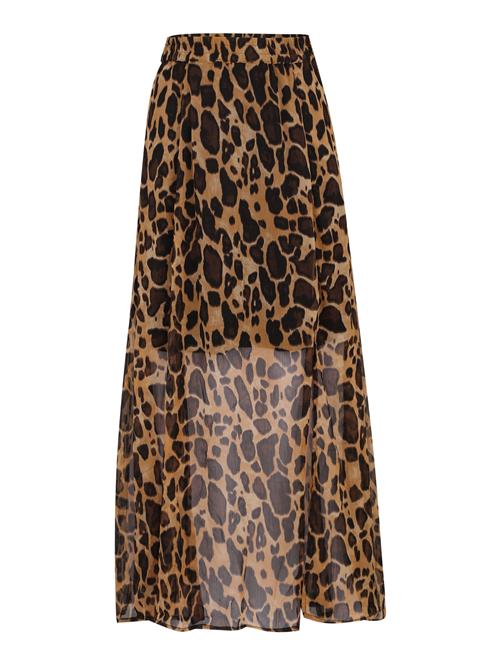 Only Tall Nederdel 'ONLASTA'  beige / karamel / sort