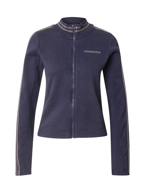 iets frans Sweatjakke  navy / grå