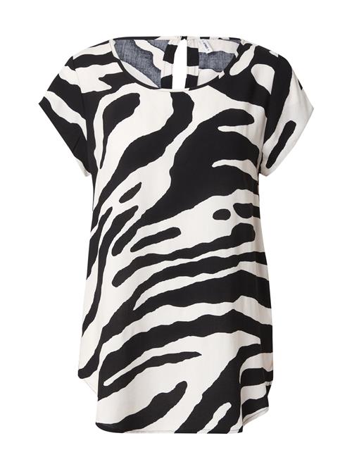 ONLY Bluse 'ONLNOVA'  sort / hvid