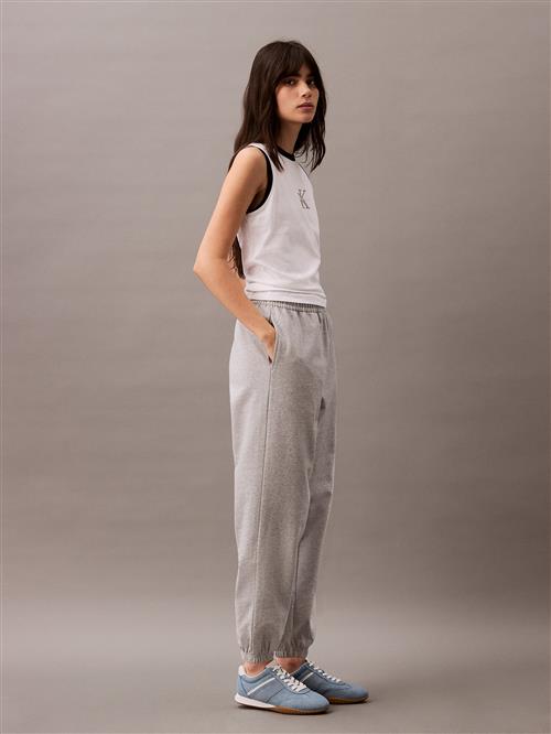 Calvin Klein Jeans Bukser  grå-meleret / sort / hvid