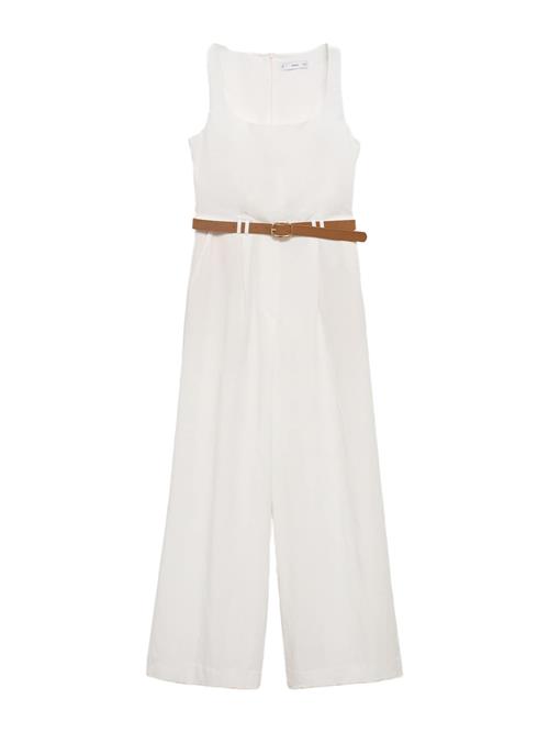 MANGO Jumpsuit 'LIONELA'  offwhite