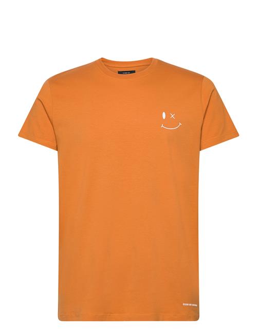 Patrick Organic Tee Clean Cut Copenhagen Orange