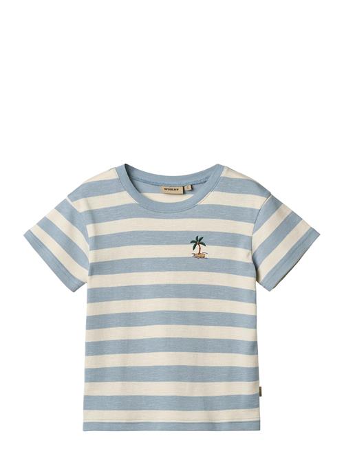 T-Shirt S/S Liam Wheat Blue