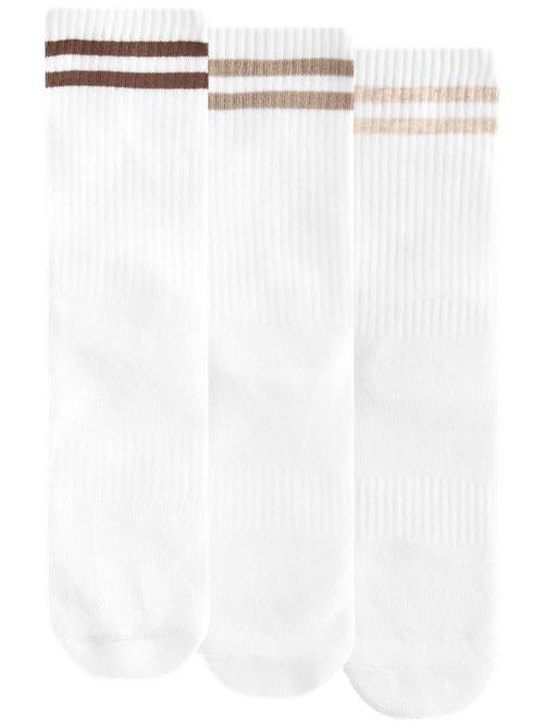 Next Sokker  brun / cappuccino / mørkebrun / hvid
