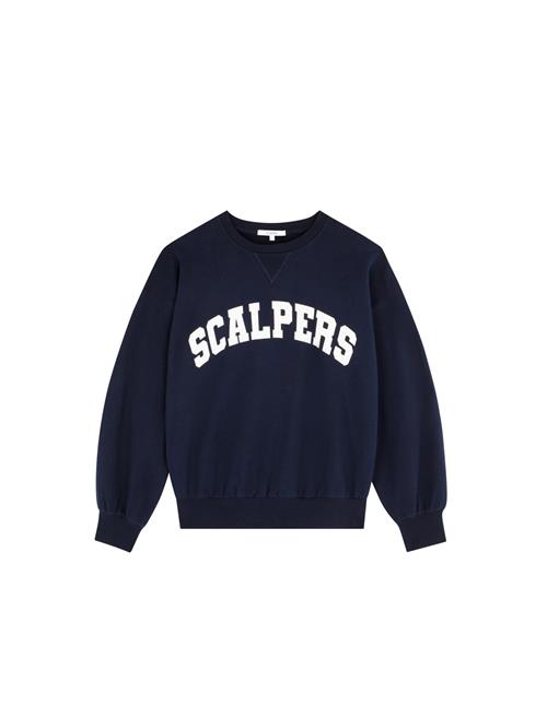 Scalpers Sweatshirt ' '  blå / navy