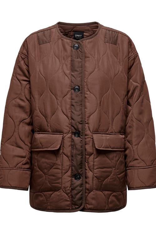 Charlee Oversize Quilt Jakke - Cub - Dame - M - ONLY