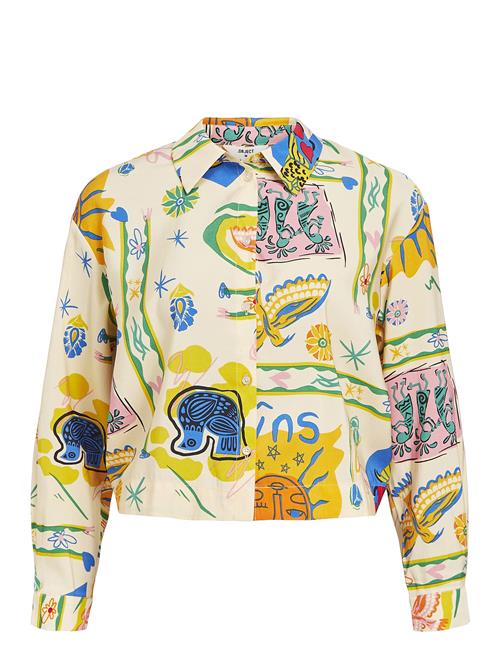 Objmartha L/S Shirt 132 Object Yellow