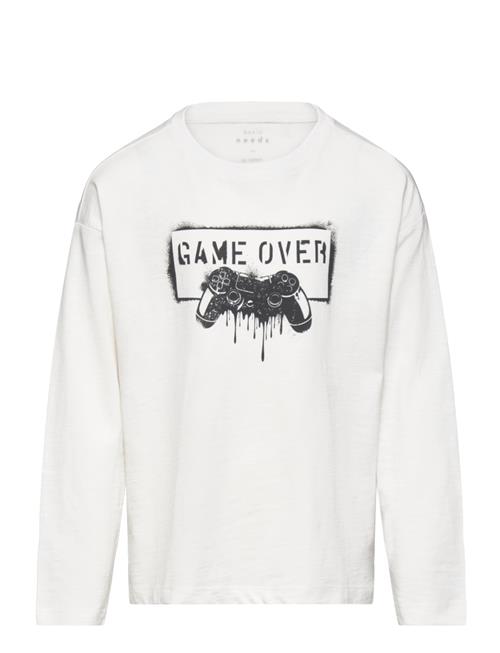 Nkmvob Ls Boxy Top Name It White