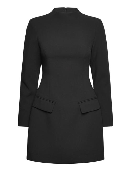 Leanna High Neck Mini Dress Malina Black