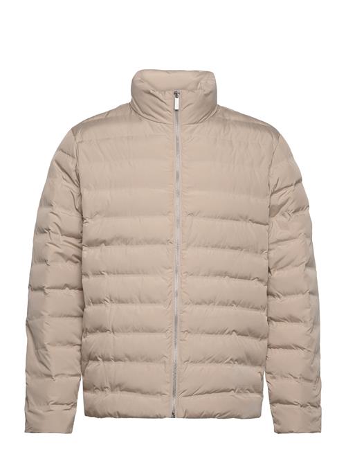 Slhbarry Quilted Jacket Noos Selected Homme Beige