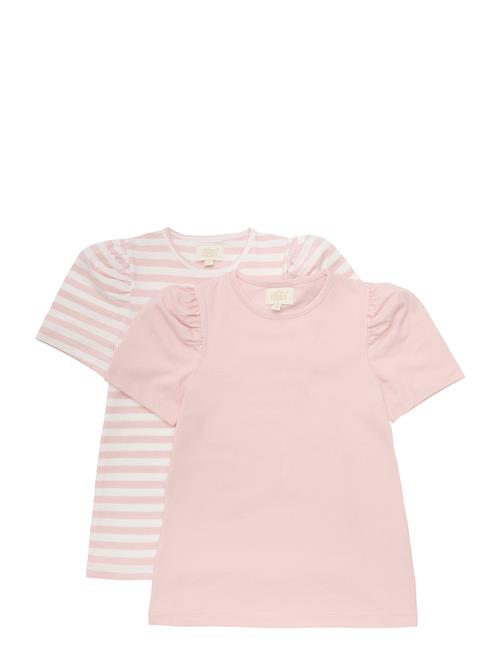 T-Shirt Ss 2-Pack Creamie Pink
