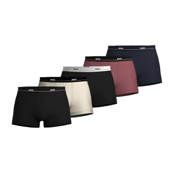 BOSS 10P Essential Trunk Flerfarvet bomuld Medium Herre