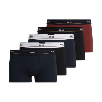BOSS 10P Essential Trunks Flerfarvet bomuld Small Herre