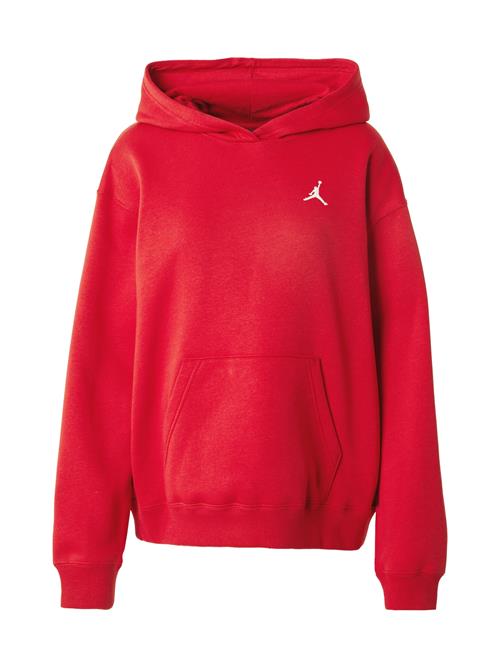 Jordan Sweatshirt 'BRKLN'  rød / hvid