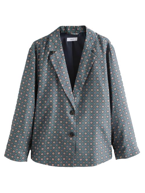 Next Blazer  beige / røgblå / choko / sort