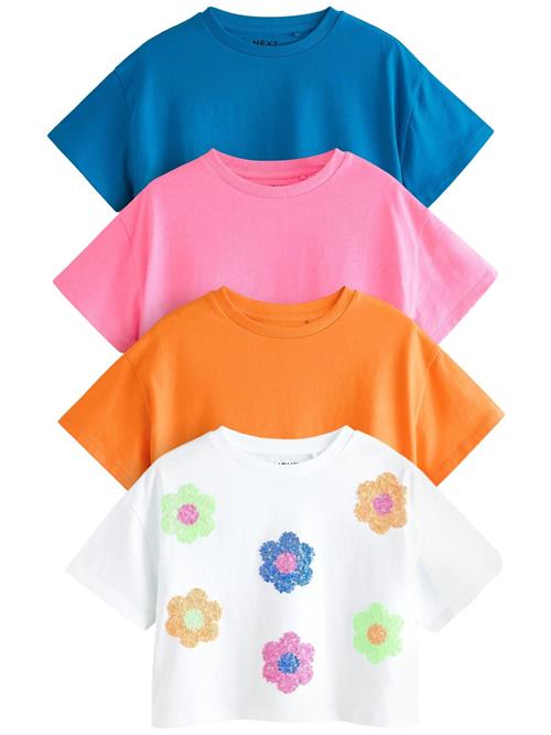 Se Next Bluser & t-shirts  koboltblåt / orange / lys pink / hvid ved About You