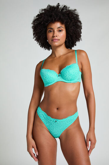 Hunkemöller G-streng Marine grøn