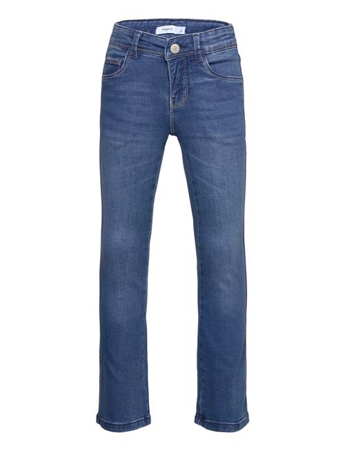 Nkfpolly Skinny Boot Jeans 1142-Au Name It Blue