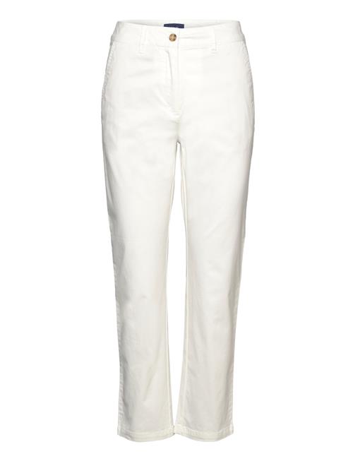 Slim Chinos GANT White