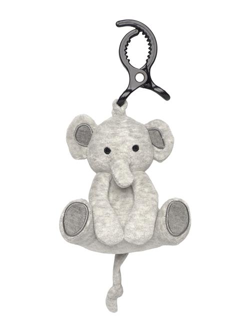 Stroller Soft Toy Beige Doddi Geggamoja Patterned