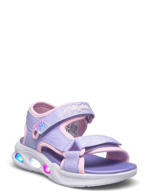 Girls Sola Glow Sandal Skechers Purple