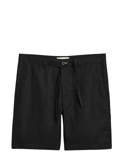 Relaxed Linen Ds Shorts GANT Black