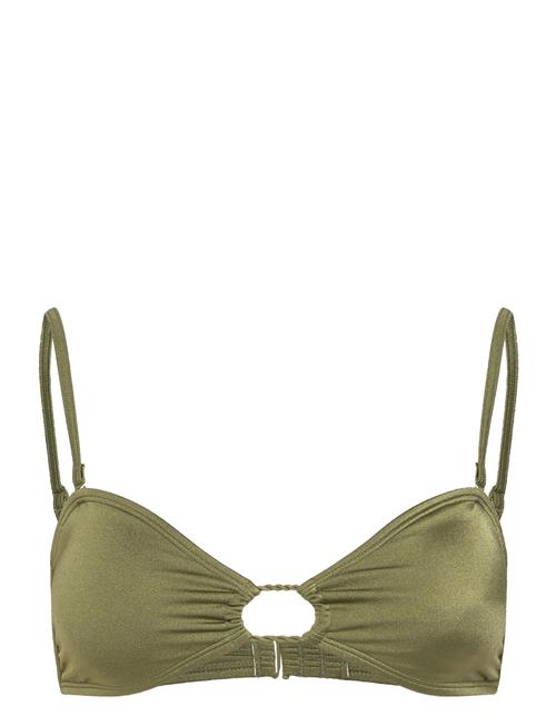 Brilho Bandeau Roxy Khaki
