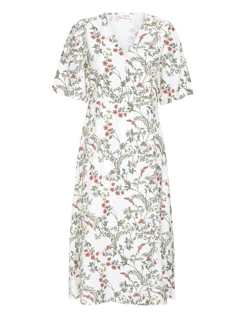 Byimilda Ss Dress - B.young White