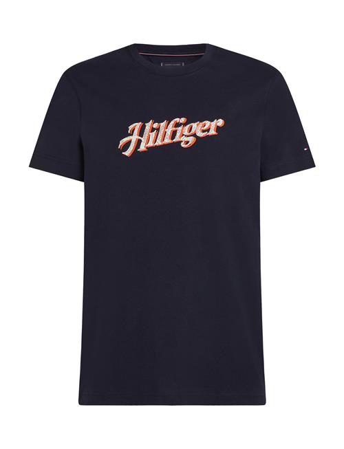 Hilfiger Summer Script Tee Tommy Hilfiger Black
