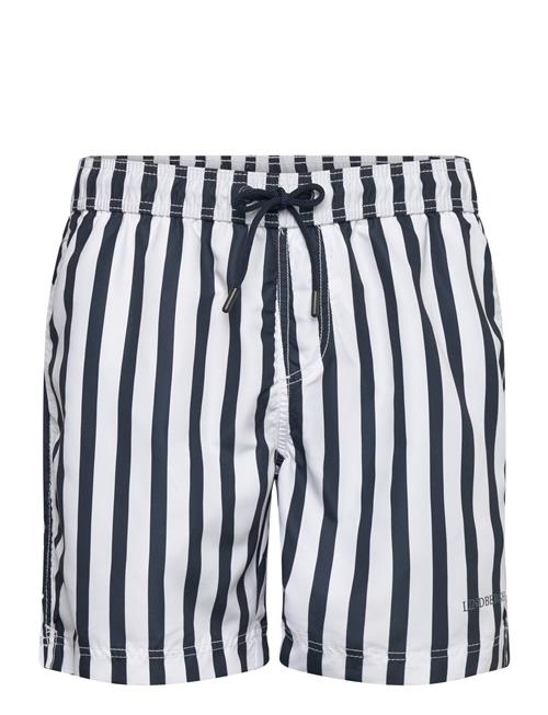 Striped Swim Shorts Lindbergh Navy