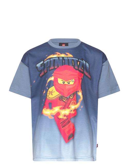 Lwtaffy 307 - T-Shirt S/S LEGO Kidswear Blue