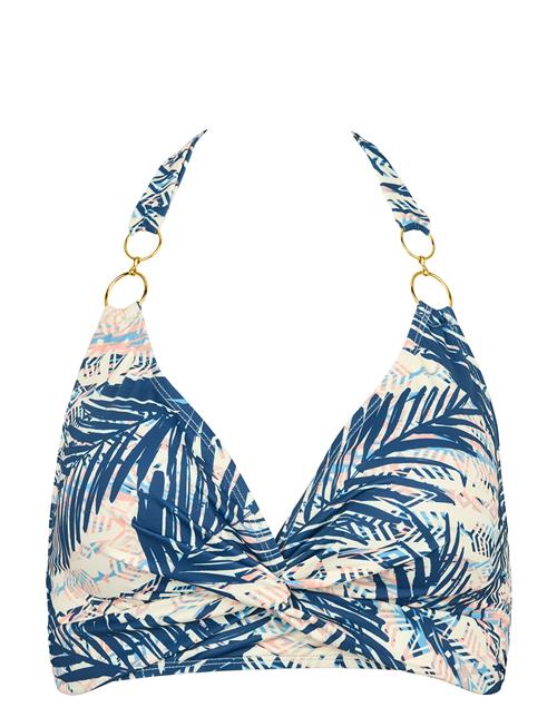 Nura Top Halterneck Missya Blue