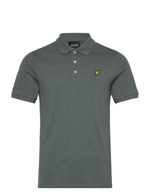 Slub Polo Shirt Lyle & Scott Green