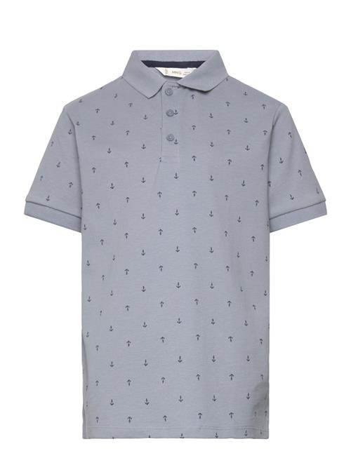 Polo Shirt .-- Javierp8 Mango Blue