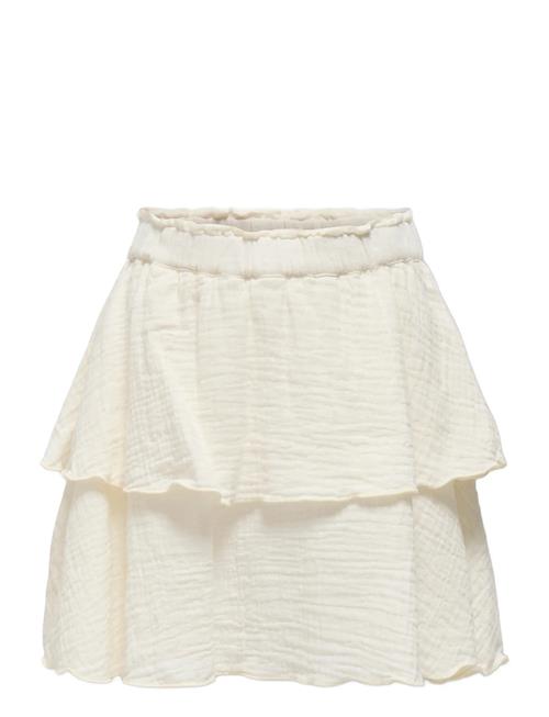 Kogthyra Life Layered Skirt Wvn Kids Only Cream