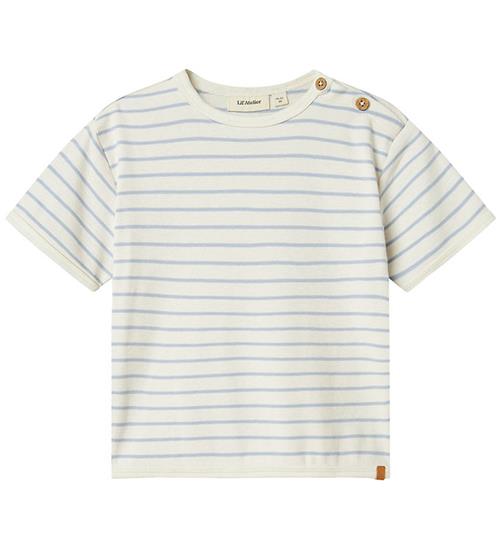 Lil Atelier Lil' Atelier T-shirt - NmmGeo - Zen Blue
