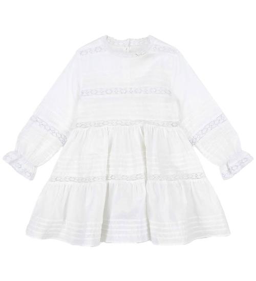 Konges Sløjd Kjole - Optic White m. Blonder