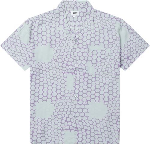 Obey Honeycomb K/æ Skjorte