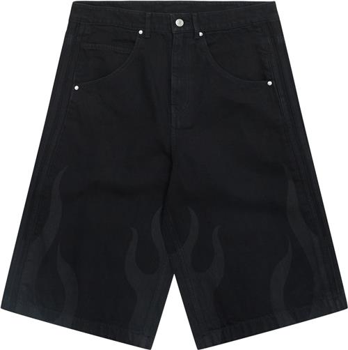 Adidas Originals Flames Denim Shorts