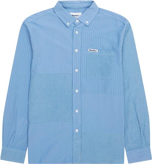 BUTTER GOODS Patchwork Plaid LS Shirt