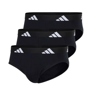 adidas 3P Active Flex Cotton Brief Sort bomuld X-Large Herre
