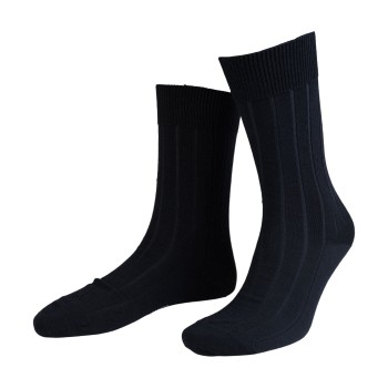 Amanda Christensen Strømper Grade Wide Rib Ankle Socks Marineblå Str 39/40