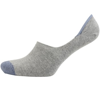 Amanda Christensen Strømper True Contrast Invisible Sock Lysegrå Str 41/42