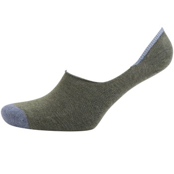 Amanda Christensen Strømper True Contrast Invisible Sock Mørkgrå  Str 43/44