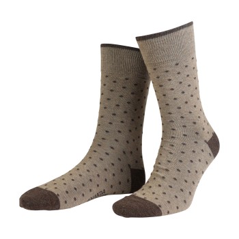 Amanda Christensen Strømper True Dot Ankle Sock Lysbrun  Str 47/50