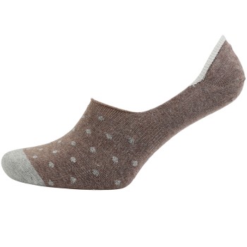 Amanda Christensen Strømper True Dot Invisible Sock Mørkbrun  Str 43/44