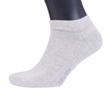 Se Amanda Christensen Strømper 3P True Sneaker Sock Grå Str 47/50 Herre ved Timarco