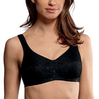 Anita BH Airita Wireless Comfort Bra Sort F 80 Dame